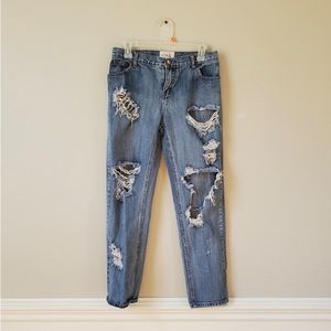 ONE TEASPOON | Distressed Awesome Baggies Denim Jeans | 30